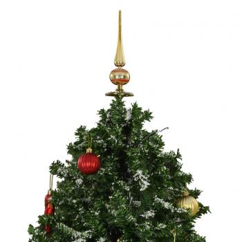 Schneiender Weihnachtsbaum mit Schirmfuß Grün 170 cm