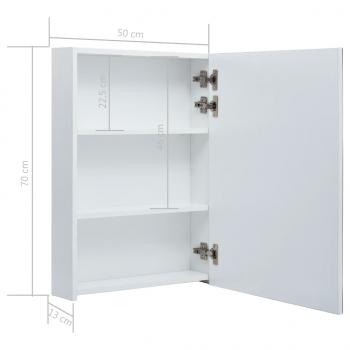 LED-Spiegelschrank 50x13x70 cm