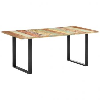 ARDEBO.de - Esstisch 180x90x76 cm Altholz Massiv