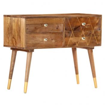 Sideboard 85×40×70 cm Massivholz Mango