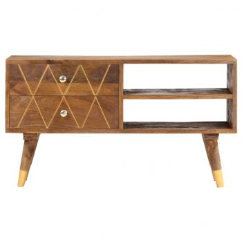 TV-Schrank 85 x 35 x 47 cm Mango-Massivholz