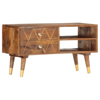 TV-Schrank 85 x 35 x 47 cm Mango-Massivholz