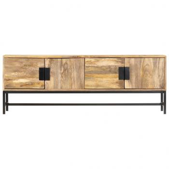 TV-Schrank 140x30x50 cm Massivholz Mango