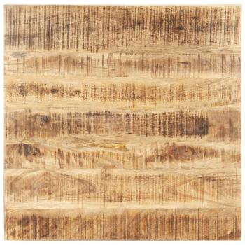 ARDEBO.de - Tischplatte Massivholz Mango 15-16 mm 70x70 cm