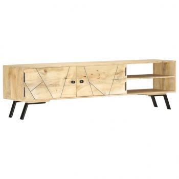 ARDEBO.de - TV-Schrank 140x30x40 cm Massivholz Mango