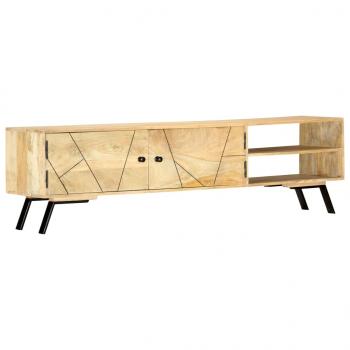 TV-Schrank 140x30x40 cm Massivholz Mango