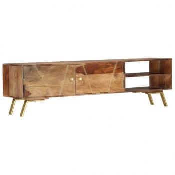 ARDEBO.de - TV-Schrank 140x30x40 cm Massivholz Palisander