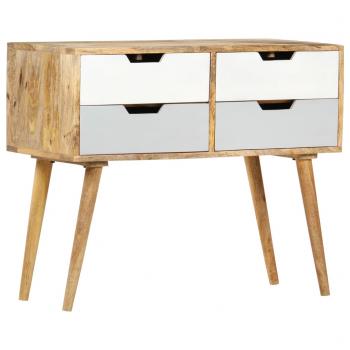 ARDEBO.de - Sideboard 85 x 40 x 71 cm Massivholz Mango