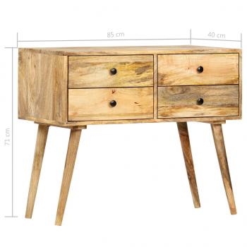 Sideboard 85 x 40 x 71 cm Massivholz Mango