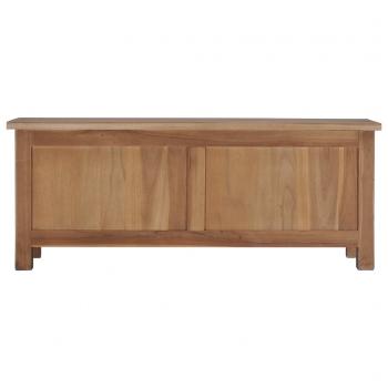 TV-Schrank 90×30×35 cm Massivholz Teak