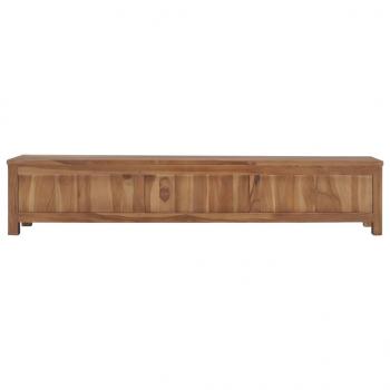 TV-Schrank 150 x 30 x 30 cm Massivholz Teak