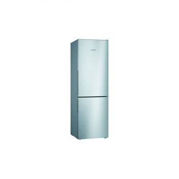 ARDEBO.de Bosch KGV36VLEA Serie 4 Stand Kühl-Gefrierkombination, 60cm breit, 308l, LowFrost, BogBox, Edelstahl-Optik