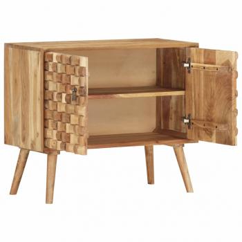 Sideboard 75 x 35 x 65 cm Massivholz Akazie