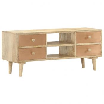 ARDEBO.de - TV-Schrank 110×30×45 cm Mango Massivholz