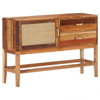 ARDEBO.de - Sideboard 118x30x76 cm Altholz Massiv