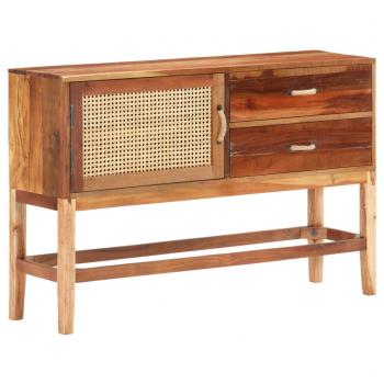 Sideboard 118x30x76 cm Altholz Massiv