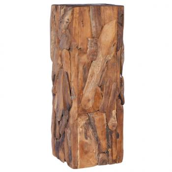 ARDEBO.de - Beistelltisch 30x30x80 cm Massivholz Teak