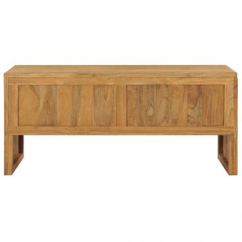 TV-Schrank 100x35x45 cm Teak Massivholz