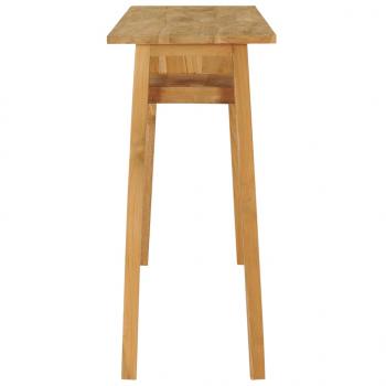 Konsolentisch 120x35x75 cm Teak Massivholz