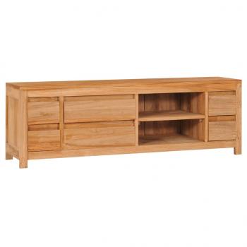 ARDEBO.de - TV-Schrank 120x30x40 cm Massivholz Teak