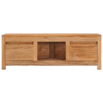 TV-Schrank 100×30×35 cm Massivholz Teak