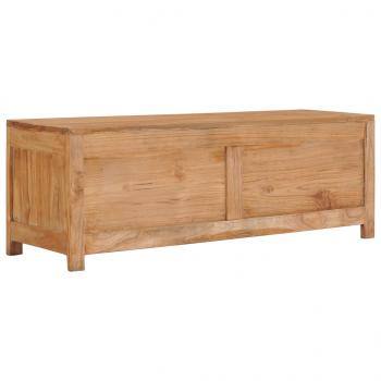 TV-Schrank 100×30×35 cm Massivholz Teak