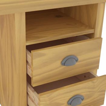 Schreibtisch Hill mit 3 Schubladen 120×50×74 cm Kiefernholz