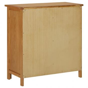 Küchenschrank 70x35x75 cm Massivholz Eiche