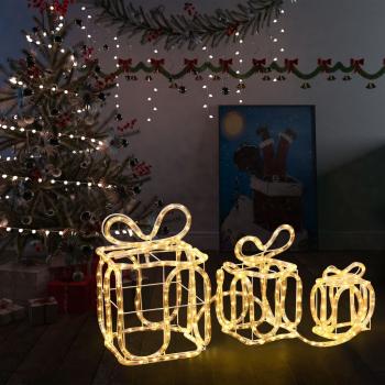 ARDEBO.de - Weihnachtsdekoration Geschenkboxen mit 180 LEDs Indoor Outdoor 