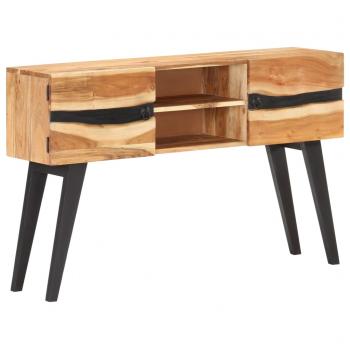 ARDEBO.de - Sideboard 120x30x75 cm Akazie Massivholz