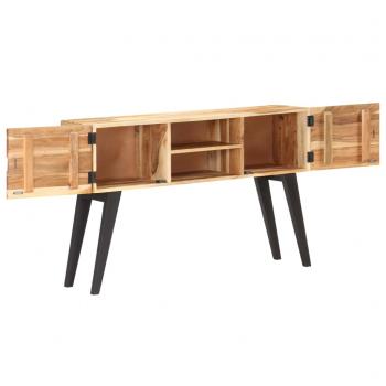 Sideboard 120x30x75 cm Akazie Massivholz