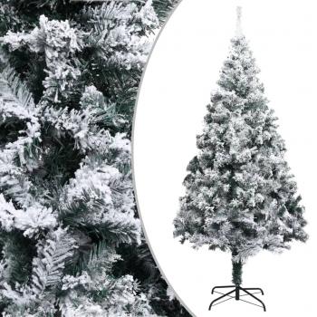 ARDEBO.de - Künstlicher Weihnachtsbaum mit Schnee Grün 240 cm PVC