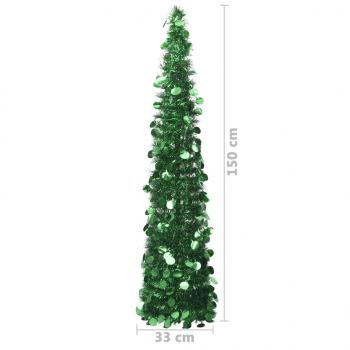 Künstlicher Pop-Up-Weihnachtsbaum Grün 150 cm PET