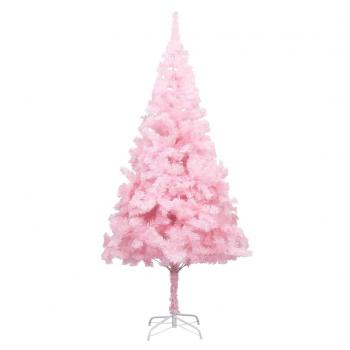 ARDEBO.de - Künstlicher Weihnachtsbaum mit Ständer Rosa 180 cm PVC