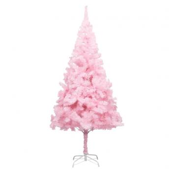 ARDEBO.de - Künstlicher Weihnachtsbaum mit Ständer Rosa 210 cm PVC