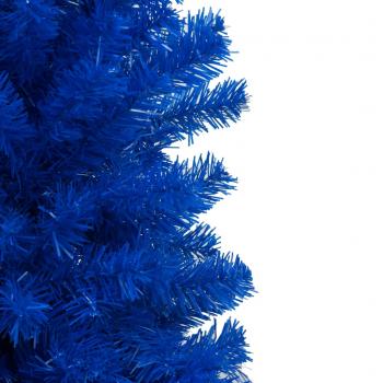 Künstlicher Weihnachtsbaum mit Ständer Blau 150 cm PVC