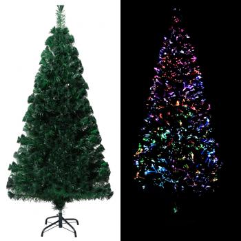 ARDEBO.de - Künstlicher Weihnachtsbaum mit Ständer Grün 120 cm Glasfaser