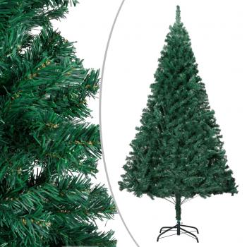 ARDEBO.de - Künstlicher Weihnachtsbaum mit Dicken Zweigen Grün 150 cm PVC