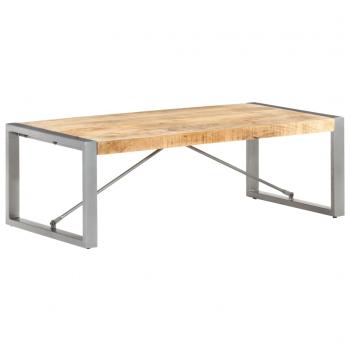 ARDEBO.de - Couchtisch 120x60x40 cm Raues Mangoholz