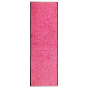 ARDEBO.de - Fußmatte Waschbar Rosa 60x180 cm 