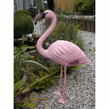 ARDEBO.de - Ubbink Gartendekoration Flamingo Kunststoff