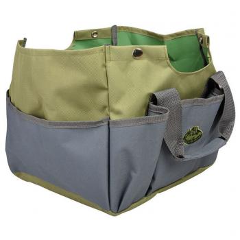 Esschert Design Gartengeräte-Tasche und Hocker Grau GT85