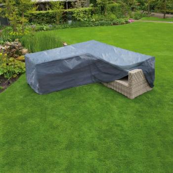 Nature Gartenmöbel-Abdeckung für L-förmige Longers 250x90x90 cm