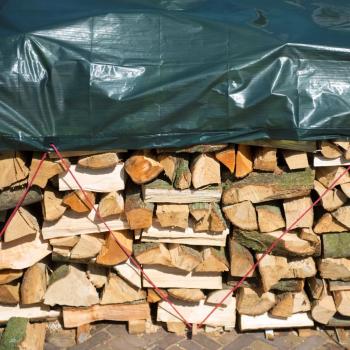 ARDEBO.de - Nature Holzplane 3x4 m PE Grün 6072418 