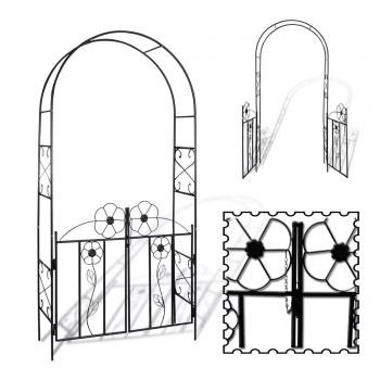 Gartentor Rosenbogen Rankgitter Rosensäule Spalier Pergola