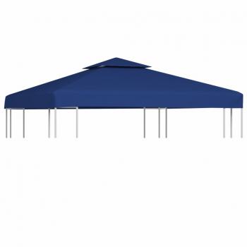 ARDEBO.de - Pavillon-Ersatzdach 310 g/m² Dunkelblau 3x3 m