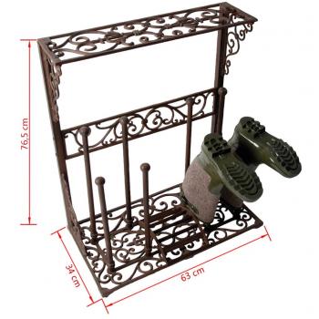 Esschert Design Stiefelhalter Größe L Gusseisen LH44