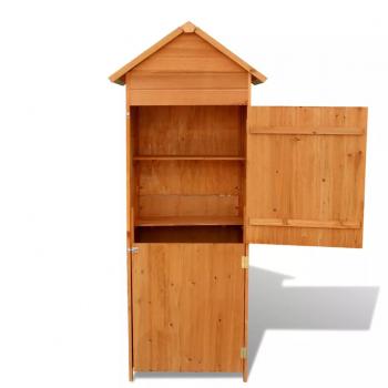 Gartenschrank Braun 42,5x64x190 cm