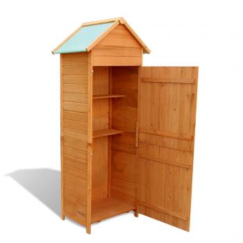 Gartenschrank Braun 42,5x64x190 cm