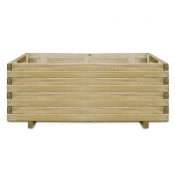 Hochbeet 100x50x40 cm Holz Rechteckig